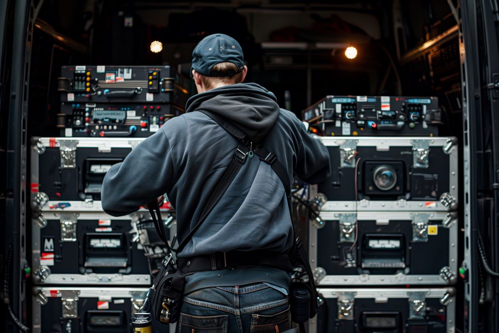 Real-Time Visual Coordination for Event Production with QUICKTEL Livestreaming