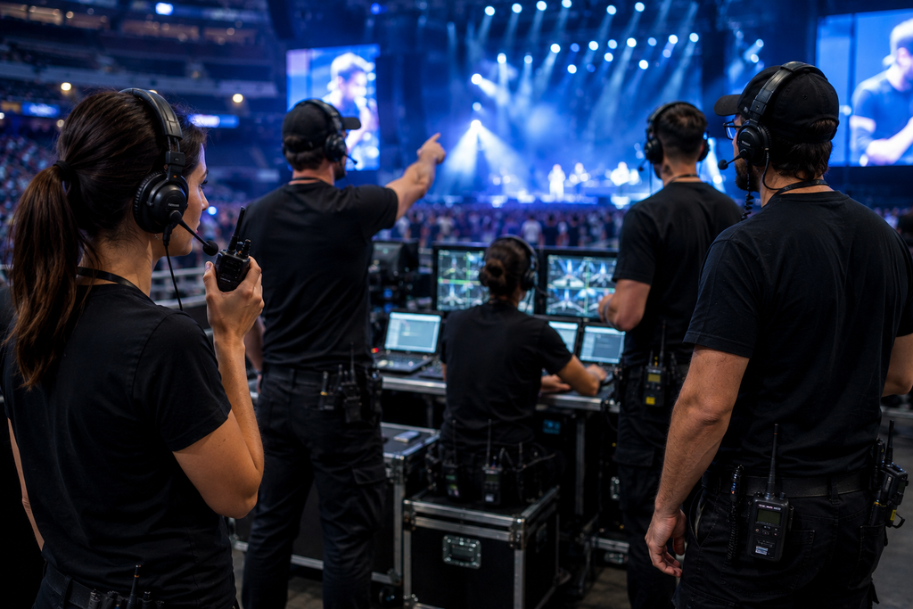 How Production Teams Stay Connected During Live Events – QUICKTEL