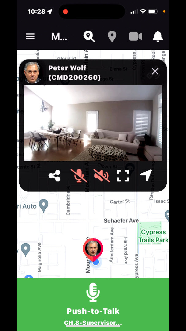 QUICKTEL Command Center mobile app
