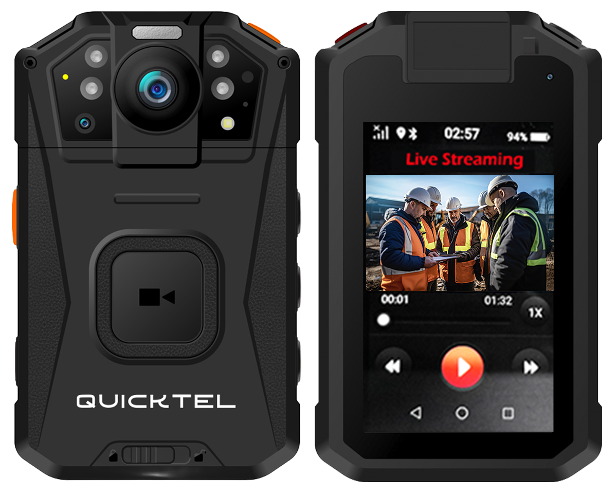 QUICKTEL Commander communication and body camera device